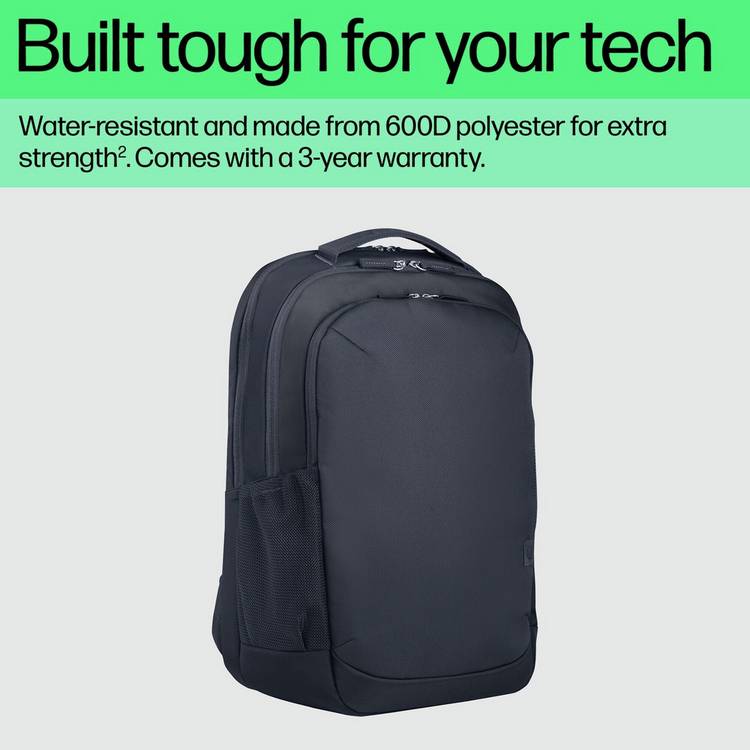 HP laptop backpack 16 inch Odyssey Grey, UK version