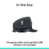 Logitech MX Master 3S wireless mouse Graphite, UK version