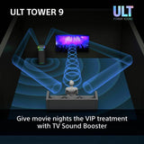 Sony Ult Tower 9 party speaker black, imported from the UK