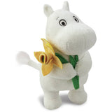 Aurora World Moomin soft toy with daffodil 6.5 inch - British product