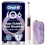 Oral-B iO6 electric toothbrush Pink Sand Luxe - British product