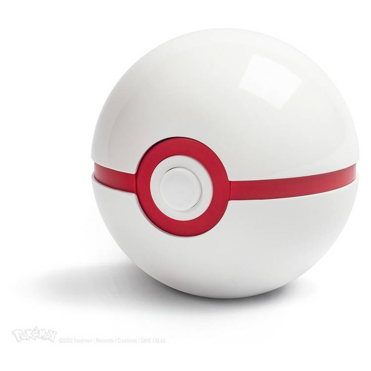 The Wand Company Pokémon die-cast Premier Ball replica illuminated (British brand)
