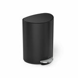 Simplehuman bathroom pedal bin black 6L, imported from the UK