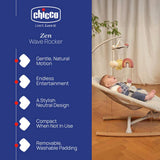 Chicco Zen Wave Rocker baby bouncer wooden grey - British product