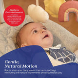 Chicco Zen Wave Rocker baby bouncer wooden grey - British product