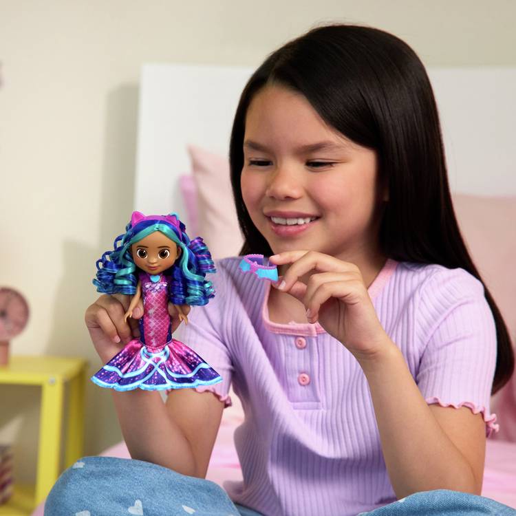 Gabby's Dollhouse Mer-tastic Gabby Doll 6-inch, imported from the UK