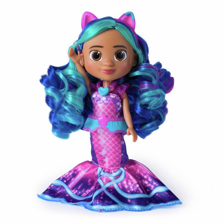 Gabby's Dollhouse Mer-tastic Gabby Doll 6-inch, imported from the UK
