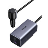 UGREEN 150W GaN fast car charger with 4 ports, imported from the UK