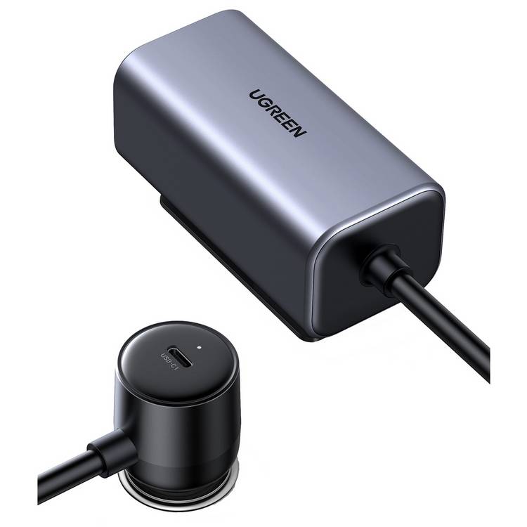 UGREEN 150W GaN fast car charger with 4 ports, imported from the UK