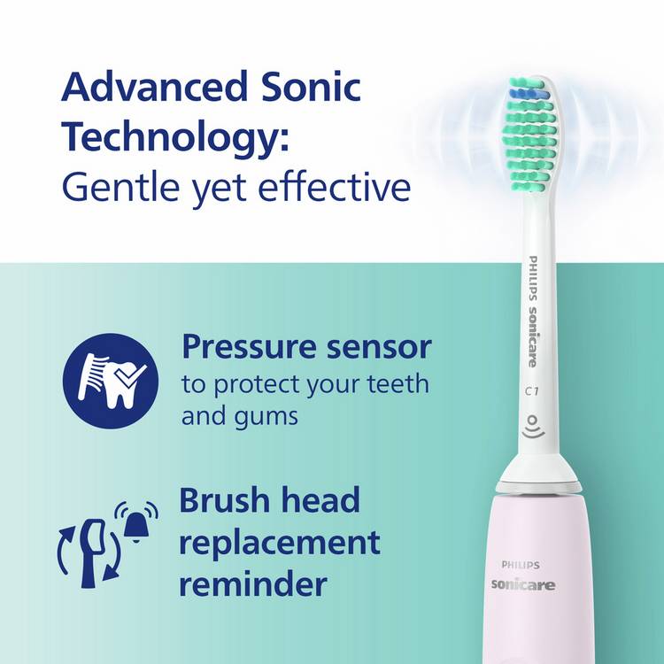 Philips Sonicare Series 3100 electric toothbrush, imported from the UK
