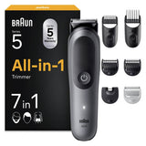 Argos Braun AIO5520 7in1 Beard & Hair Clipper Multi-Grooming Kit- Buy online at McGrocer