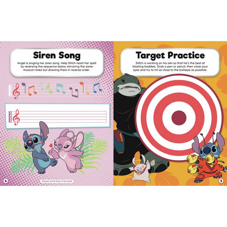 Igloo Books Disney Stitch 5-in-1 activity tin - British product