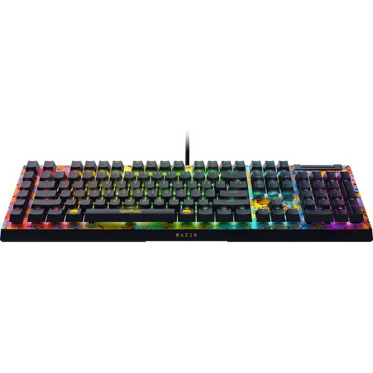 Razer BlackWidow V4 X Pokémon Kanto gaming keyboard, UK version
