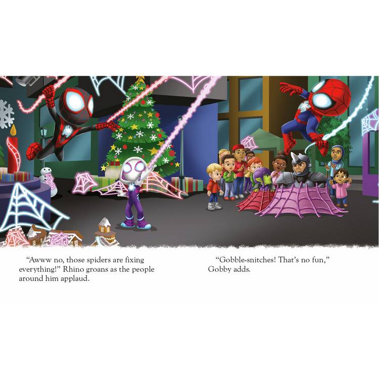 Igloo Books Spidey & Friends advent calendar story books, UK version