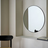 Argos Habitat Black Round Wall Mirror 80x80cm- Buy online at McGrocer
