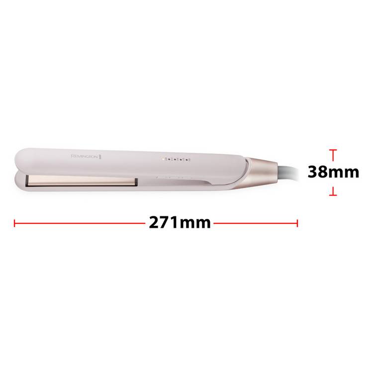Remington Almond Allure hair straightener, imported from the UK