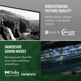 Toshiba 65-inch OLED 4K Smart TV, imported from the UK