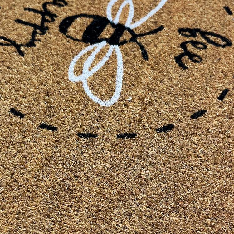 Mighty Mats Bee Happy doormat 40x60cm (British brand)