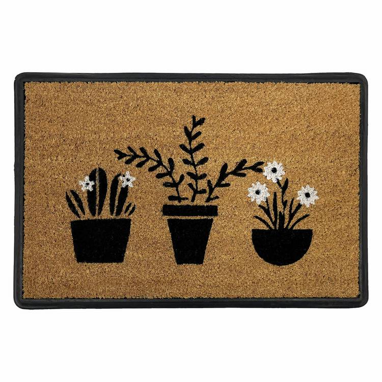 Mighty Mats rubber flower pots doormat 40x60cm - British product