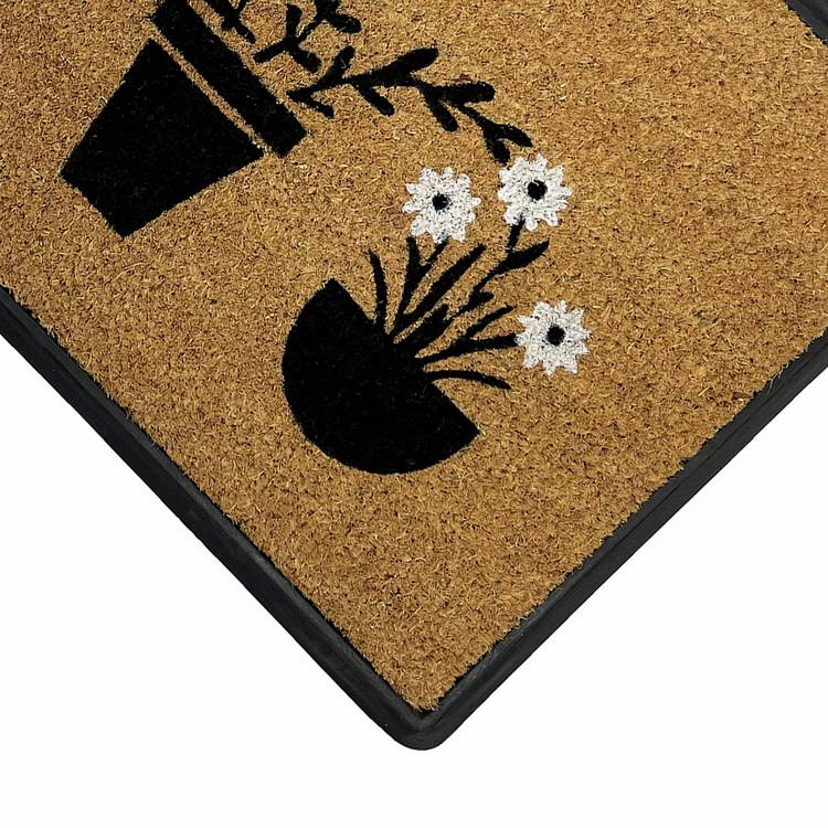 Mighty Mats rubber flower pots doormat 40x60cm - British product