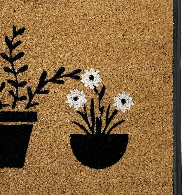 Mighty Mats rubber flower pots doormat 40x60cm - British product