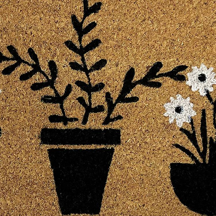 Mighty Mats rubber flower pots doormat 40x60cm - British product