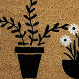 Mighty Mats rubber flower pots doormat 40x60cm - British product