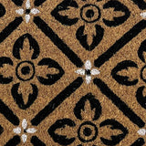 Mighty Mats Mono Geo doormat 40x60cm, imported from the UK