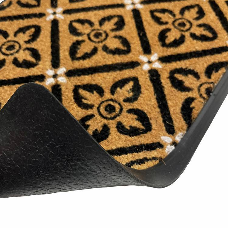 Mighty Mats Mono Geo doormat 40x60cm, imported from the UK