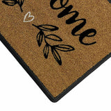 Mighty Mats welcome spring cut pile doormat 40x60cm (British brand)