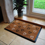 Argos Mighty Mat Heart Cut Pile Rubber Tray Doormat 40x60cm- Buy online at McGrocer