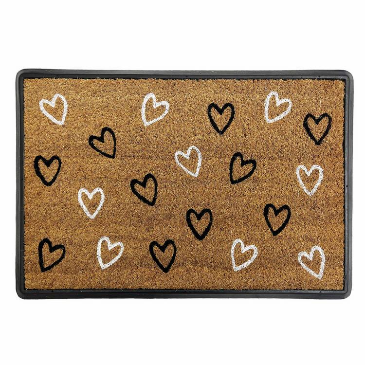 Mighty Mat doormat heart design 40x60cm (British brand)