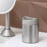 Simplehuman mini waste bin stainless steel 1.5L, UK version