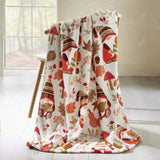 Argos Catherine Lansfield Gonks Fleece Throw Natural 170x130cm- Buy online at McGrocer