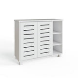GFW Bodie white shoe cabinet storage - British product