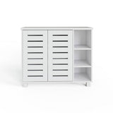 GFW Bodie white shoe cabinet storage - British product