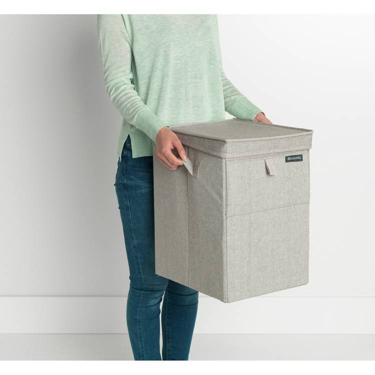 Brabantia laundry container box grey 35L - British product