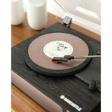 Oakcastle TT100 belt-drive turntable record player black (British brand)