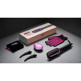 Tymo Ring hair straightening brush black combo - British product