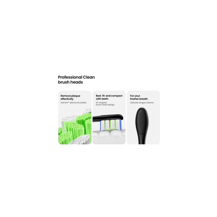 Oclean X Lite S Duo electric toothbrush blue grey - British product