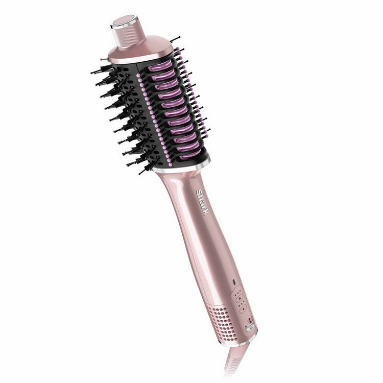 Shark Glossi 2-in-1 hot brush air glosser lychee (British brand)