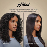 Shark Glossi 2-in-1 hot brush air glosser lychee (British brand)