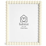 Habitat cream bobble picture frame 8x10 inch - British product