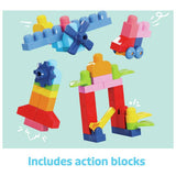 MEGA BLOKS First Builders 130-piece building blocks set, UK version