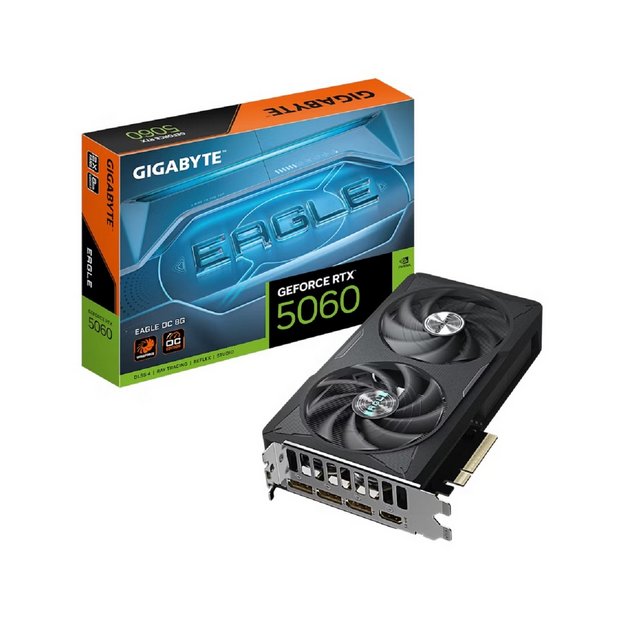 Gigabyte GeForce RTX 5060 Eagle OC 8GB graphics card - British product