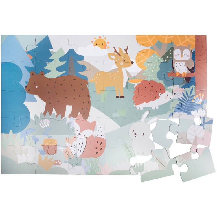 Chad Valley giant woodland floor puzzle 31 pieces (British brand)
