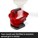 Einhell cordless universal spreader lightweight 1.24kg garden tool, UK version
