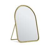 Habitat gold rope twist arch dressing table mirror 16x21cm (British brand)