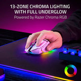 Razer Basilisk V3 Pro white wireless gaming mouse, UK version