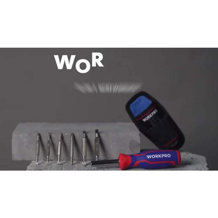 Workpro 15-in-1 screwdriver set - British product